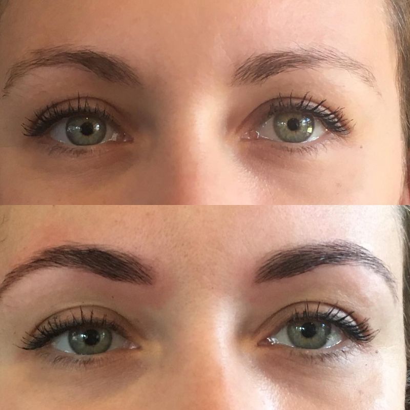 Réalisation Beauté du regard - Restructuration des sourcils et teinture au henné Végétal